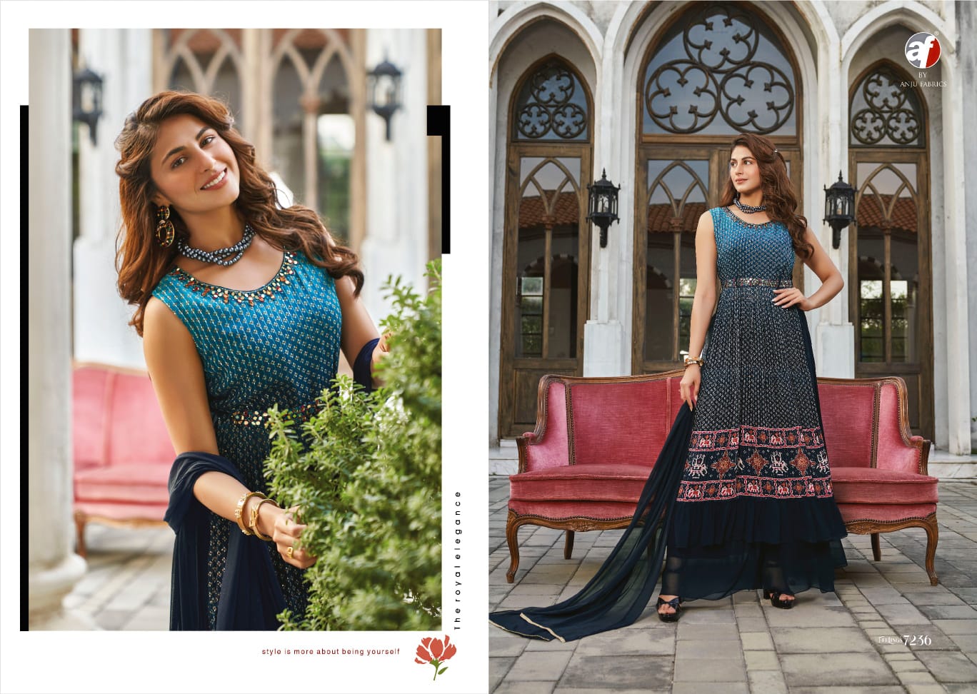 Af Feelins Vol 2 By Anju Wedding Salwar Suits Catalog